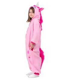 Disfraz de Unicornio Pijama Rosa Infantil