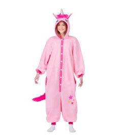 Disfraz de Unicornio Pijama Rosa para Adulto