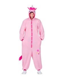 Disfraz de Unicornio Pijama Rosa para Adulto