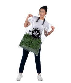 Disfraz de Bolsa de Hierba para Adulto