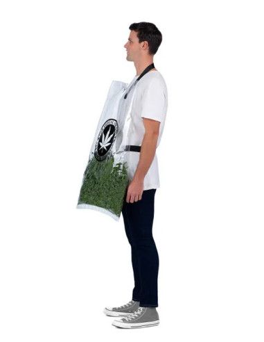 Disfraz de Bolsa de Hierba para Adulto