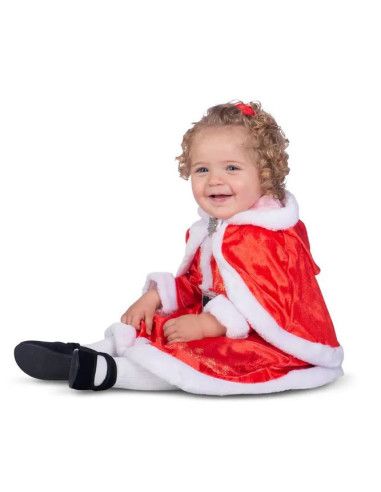 Disfraz de Mamá Noel Elegante para Bebé