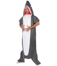Disfraz de Tiburón Gris para Hombre