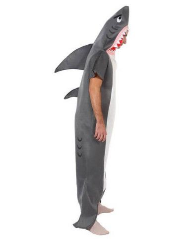 Disfraz de Tiburón Gris para Hombre