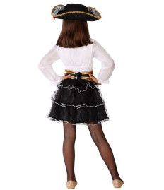 Disfraz de Pirata Corsé para Niña