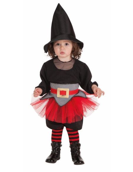 Disfraz de Bruja Dolly para Bebé - Disfraces de Halloween para Bebés Originales - MisterDisfraz.com