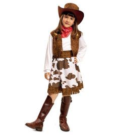 Disfraz de Vaquera Rodeo para Niña