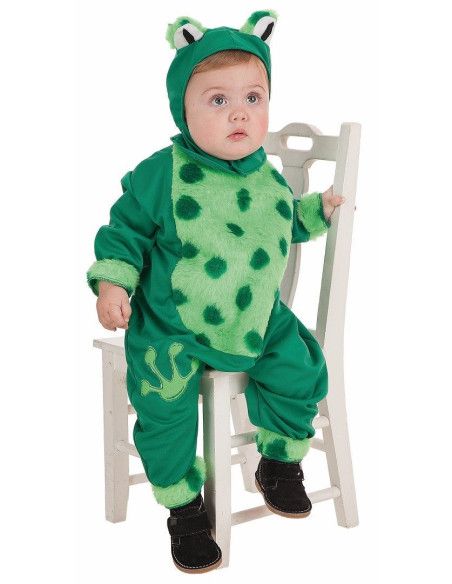 Disfraz de Rana Verde para Bebé - Disfraces de Animales para Bebés - MisterDisfraz.com