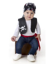 Disfraz de Pirata con Chaleco para Bebé