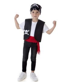 Disfraz de Pirata con Chaleco Infantil