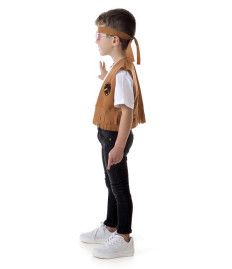 Disfraz de Hippie con Chaleco Infantil