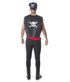 Disfraz de Pirata con Chaleco para Adulto