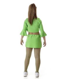 Disfraz de Monster Verde para Mujer