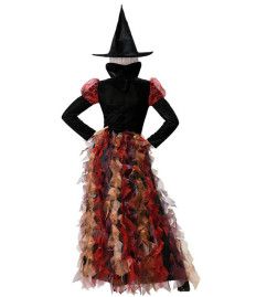 Disfraz de Bruja Tul Halloween para Mujer