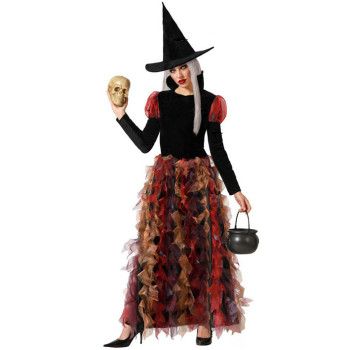 Disfraz de Bruja Tul Halloween para Mujer