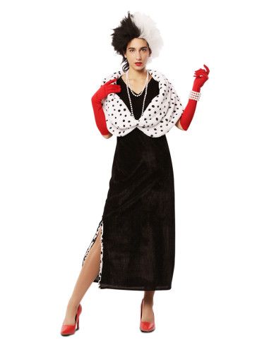 Disfraz de Cruella Lady para Mujer