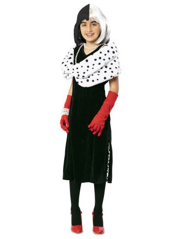 Disfraz de Cruella Lady Niña