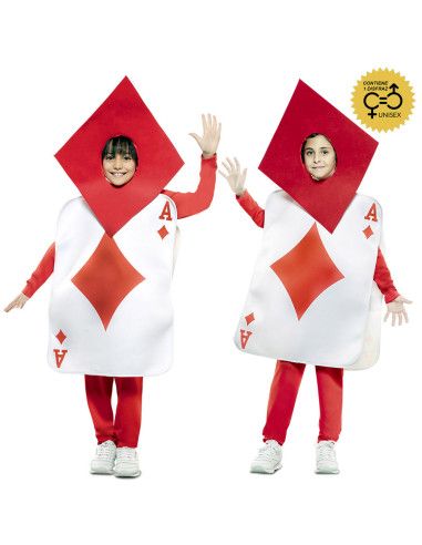 Disfraz As de Diamantes Infantil