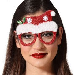 Gafas de Papá Noel Gorrito