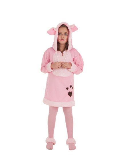 Disfraz de Cerdita Mimosa para  Niña - Disfraces para Niños y Niñas de Animales Infantiles - MisterDisfraz.com
