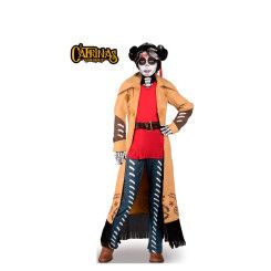 Disfraz de Catrina Angélica para Mujer.