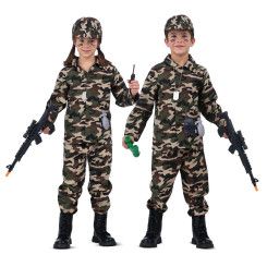 Disfraz de Soldado Camuflaje Infantil