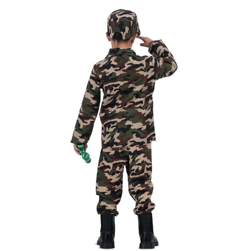 Disfraz de Soldado Camuflaje Infantil