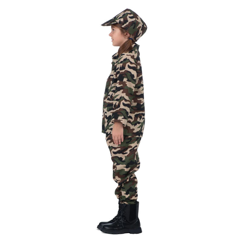 Disfraz de Soldado Camuflaje Infantil