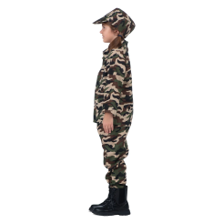 Disfraz de Soldado Camuflaje Infantil
