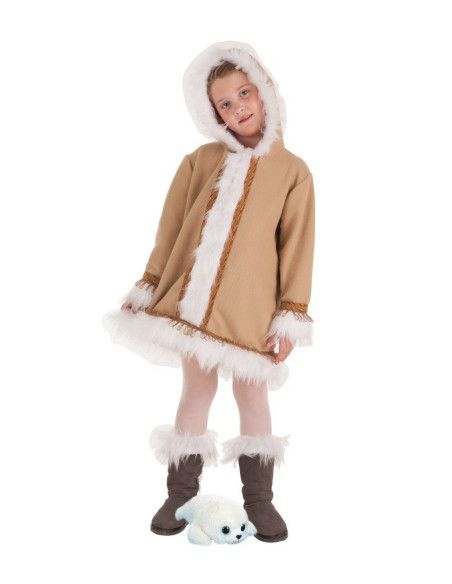 Disfraz de Esquimal Asiatica para Niña - Disfraces de Países, Regionales y Locales para niñas y niños - MisterDisfraz.com