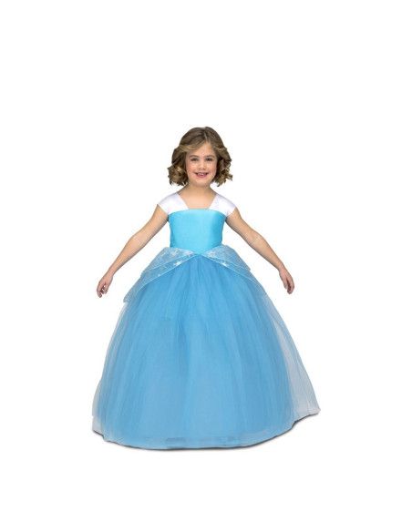 Disfraz de Princesa Tutu Azul para Niña