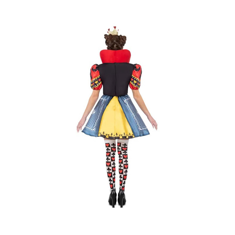 Disfraz de Reina de Corazones Elegante para Mujer