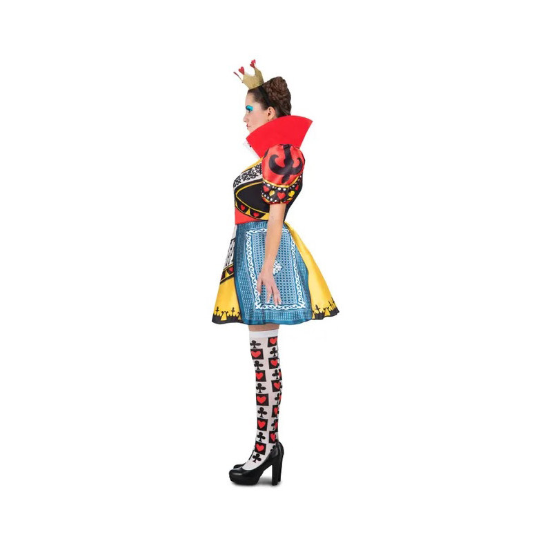 Disfraz de Reina de Corazones Elegante para Mujer