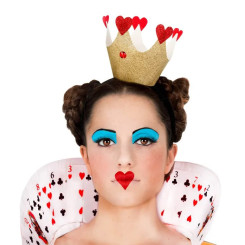 Disfraz de Reina de Corazones Elegante para Mujer