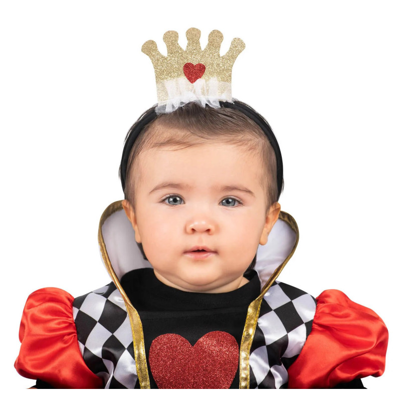 Disfraz de Reina de Corazones para  Bebé
