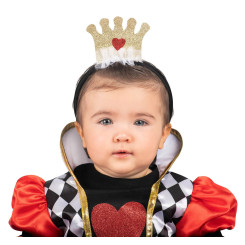 Disfraz de Reina de Corazones para  Bebé