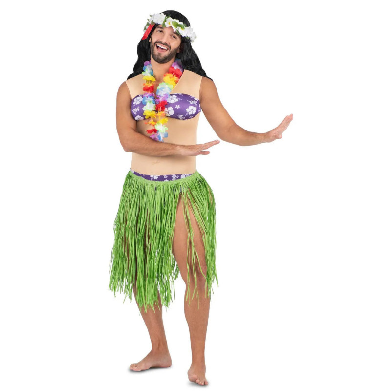 Disfraz de Hawaiana para Hombre