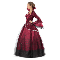 Disfraz de Reina Vampiresa Roja para Mujer