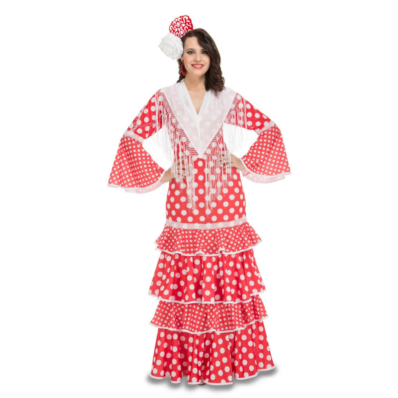 Disfraz de Flamenca Sevilla para Mujer.