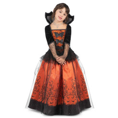 Disfraz de Reina Vampiresa para Niña.