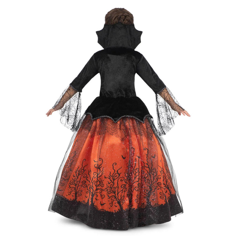 Disfraz de Reina Vampiresa para Niña.