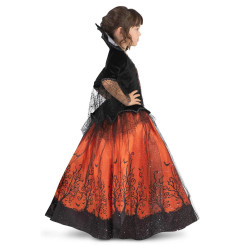 Disfraz de Reina Vampiresa para Niña.