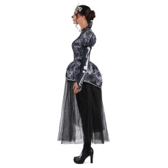 Disfraz de Reina Esqueleto para Mujer.