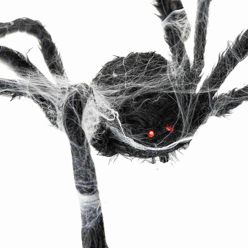 Araña con Telaraña Halloween
