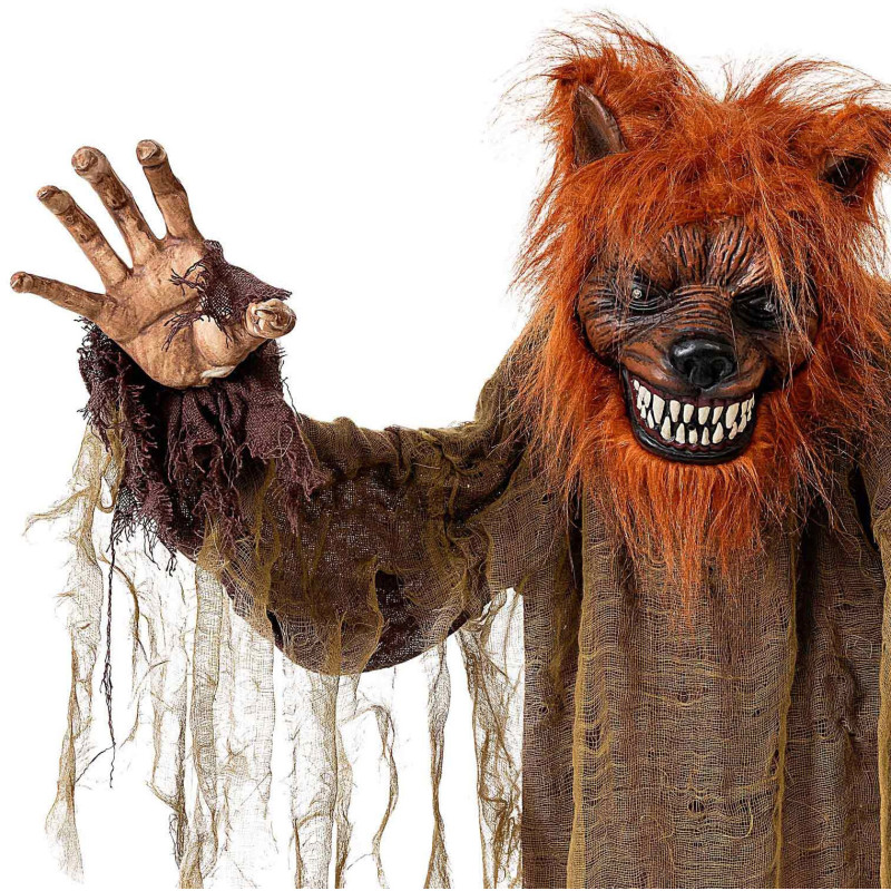 Hombre Lobo con Peana