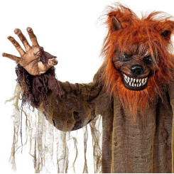 Hombre Lobo con Peana