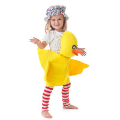 Disfraz de Patito de Goma Infantil