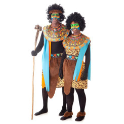 Disfraz de Africana Jahzara para Mujer