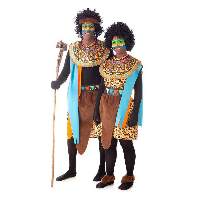 Disfraz de Africano Sekani para Hombre