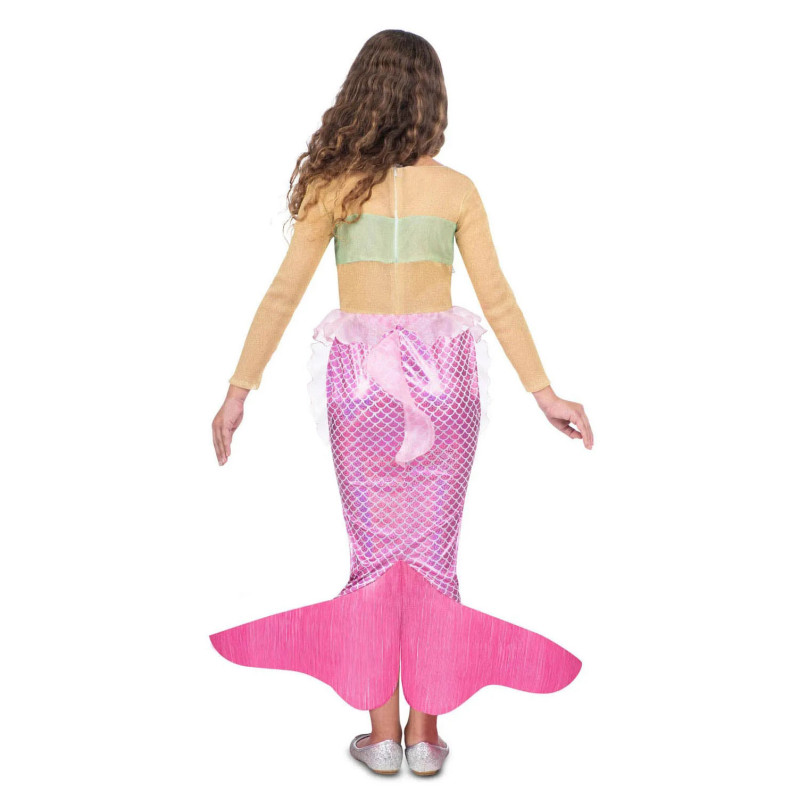 Disfraz de Sirena Rosa para Niña